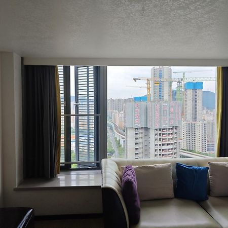 Xinghe Times Apartment - Shenzhen North Railway Station Buitenkant foto